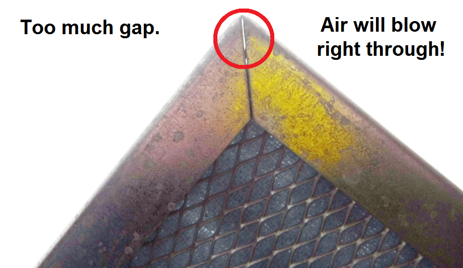 washable-electrostatic-filter-gap